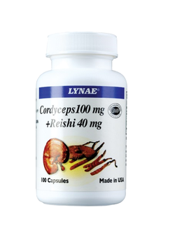 Lynae cordyceps 100mg.+reishi40mg. 100 capsules