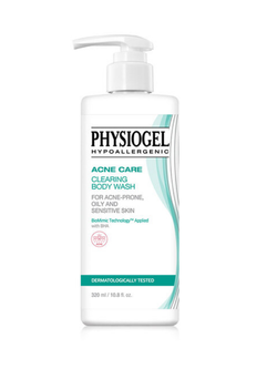 Physiogel acne care clearing body wash 320 ml.