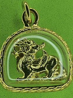 ของนำโชค ปี่เซียะ จี้ปี่เซียะ กรอบไมครอน สีทอง ห้อยคอ ปี่เซียะโชคลาภ ปี่เซียะนำโชค ปี่เซียะข้อมือ