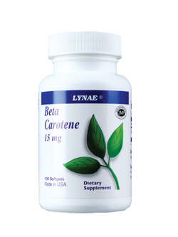 Lynae beta carotene 15mg. 100 tablets