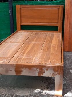 เตียงเต้าหัวตรง คอเปิด ท้ายโล้น