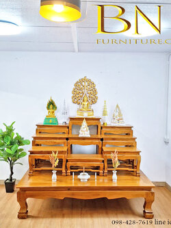 โต๊ะหมู่ 9 รุ่น สุธรรมา