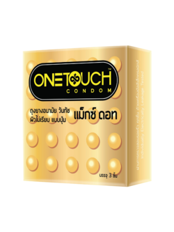 Onetouch Maxx dot ถุงยางอนามัย
