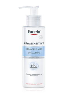 Eucerin UltraSENSITIVE Cleansing milk [Hyaluron] 200ml