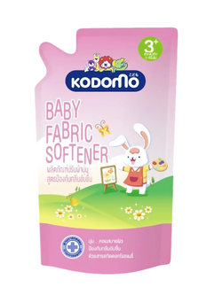 KODOMO โคโดโม น้ำยาปรับผ้านุ่มเด็ก สูตรป้องกันกลิ่นอับชื้น 600 มล.