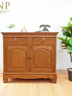 ตู้ทึบเตี้ย ขาสิงห์ 1 เมตร