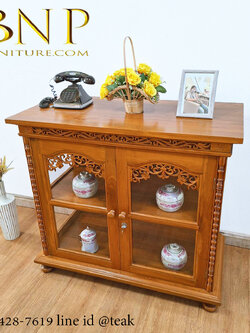 ตู้ลายไทย โบราณ รุ่น วิจิตรา