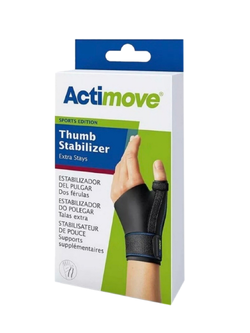 Actimove sports edition thumb stabilizer พยุงหัวแม่มือ สีดำ