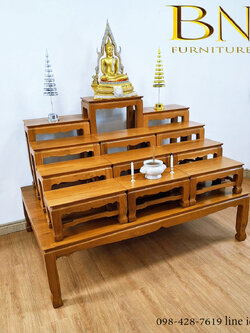 โต๊ะหมู่บูชา รุ่น พุทธบารมี