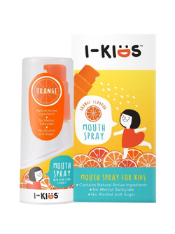 I-Kids mouth spray orange flavour 15ml.