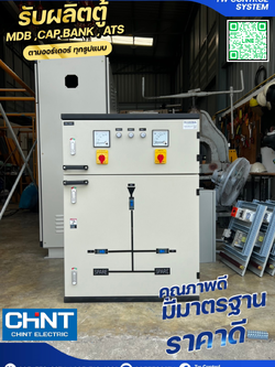 ตู้ MDB 250A เบรกเกอร์ย่อย 2 ตัว CHINT