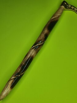 ของนำโชค ขอช้าง สีทอง อันกลาง ขนาดยาว 7-8 นิ้ว ตะขอช้าง มีโชคลาภ อำนาจวาสนา ค้าขายดี