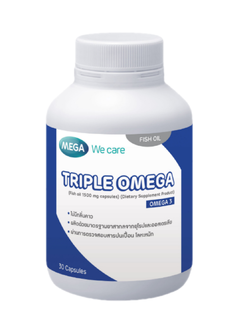 Mega We Care Triple omega fish oil 30's