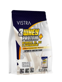 VISTRA 3Whey Protein Plus Vanilla 525 g.
