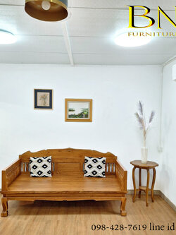 โซฟาโบราณ รุ่น บัวงาม