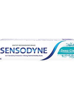 ยาสีฟัน เซ็นโซดายน์ Deep clean 160 g.