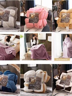 ผ้าห่มขนแกะ