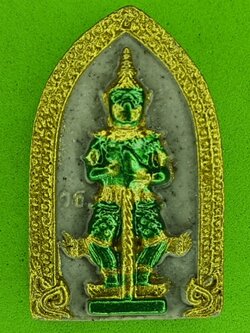 พระเครื่อง ท้าวเวสสุวรรณ สีขาว แต่ง สีเขียว รุ่น แก้ปีชง รวยไม่จบ จนไม่เป็น ภัยไม่มี ท้าวเวสสุวรรณ พระแท้ ท้าวเวสสุวัณ