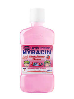 Mybacin Junior strawberry 250 ml.