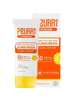 Peurri Daily UV & Anti ance sunscreen 30 ml.