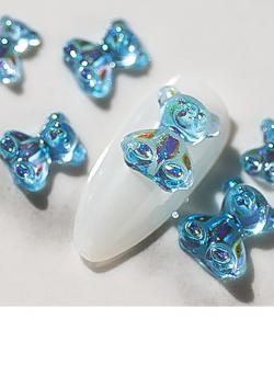 DZ118-00002 หมีสีฟ้า