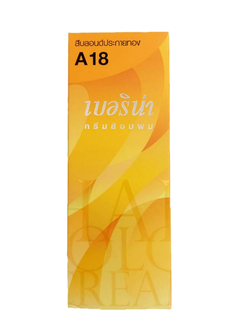 น้ำยาย้อมผมเบอริน่า A18