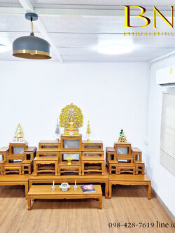 โต๊ะหมู่ ชุด 23 เเท่น ( 1 ชุด มี 27 ชิ้น )