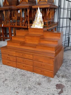 โต๊ะหมู่โมเดิร์น 9 ลิ้นชัก