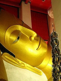 พระนอนจักรสีห์ วัดพระนอนจักรสีห์ จ.สิงห์บุรี พระนอนจักรสีห์พระพุทธไสยาสน์องค์ใหญ่ วัดพระนอนจักรสีห์ วัดจักรสีห์ วรวิหาร จ.สิงห์บุรี