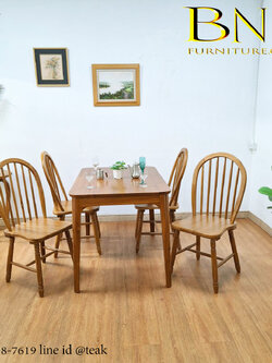 โต๊ะกินข้าว 4 ที่นั่ง รุ่น ดีวัน