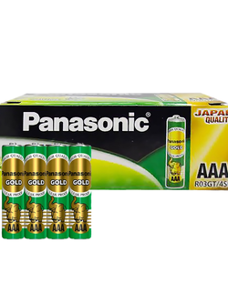 Panasonic AAA แพ็คละ 4 ก้อน