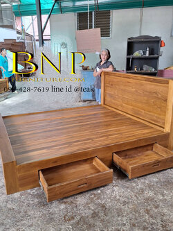 เตียงนอน 4 ลิ้นชัก รุ่น โลเวอร์