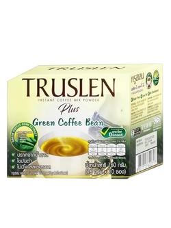 กาแฟทรูสเลน Truslen Bean ถั่วขาว 10 ซอง
