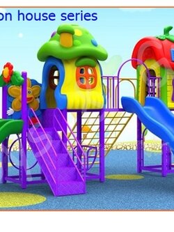 เครื่องเล่นสนามกลางแจ้ง ชุด Cartoon House Series Model TG-S3121