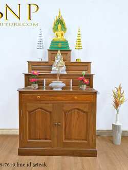 โต๊ะหมู่บูชารุ่น โชคทวี