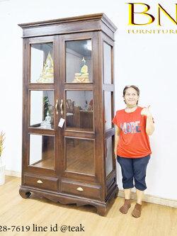 ตู้โชว์โบราณ รุ่น ชมนาด