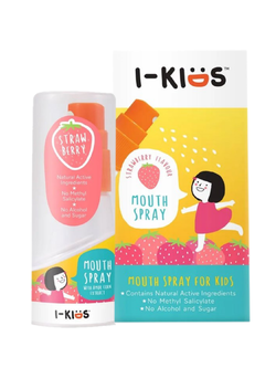 I-Kids mouth spray strawberry flavour 15ml.