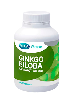 Mega We Care Ginkgo biloba 60 capsules