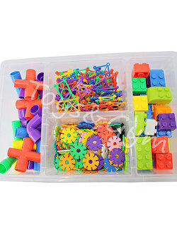 ตัวต่อท่อสร้างสรรค์คละแบบ เบอร์ L