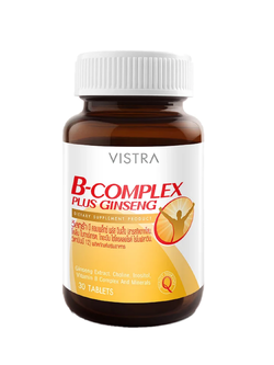 Vistra B-complex plus ginseng 30 tablets
