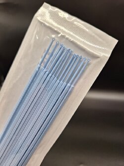 ไม้เขี่ยเชื้อพลาสติกปราศจากเชื้อ ขนาด1,10 ไมโครลิตร ,Sterile Innoculating Loop size 1,10 ul (ขายยกลัง)