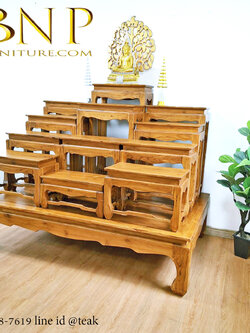 โต๊ะหมู่บูชารุ่น ปณิธาน