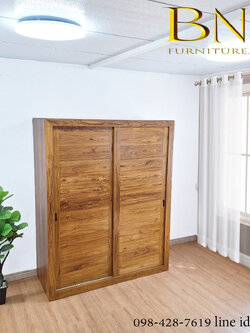 ตู้เสื้อผ้าบานเลื่อน รุ่น เมก้า