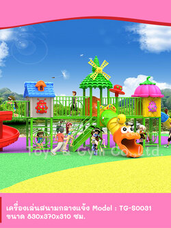 เครื่องเล่นสนามกลางแจ้ง ชุด TG-S0031