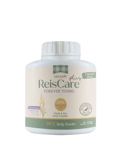 แป้งไร้ซ์แคร์ Reiscare forever young rice body powder 15g.