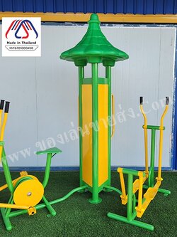 สถานีบริหารกล้ามเนื้อขาและสะโพก แบบ 3 สถานี