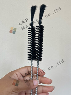 0213102 แปรงล้างขวด, แปรงล้างหลอด, ที่ล้างขวด, Test Tube Brushes size S