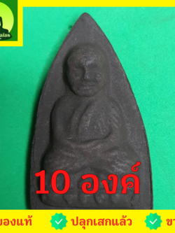 พระเครื่อง หลวงปู่ทวด หลังเตารีด เนื้อแร่เหล็กน้ำพี้ ชุด10องค์ หลวงปู่ทวดแท้ หลวงปู่ทวดห้อยคอ หลวงปู่ทวดเนื้อว่าน เนื้อมวลสาร พระเครื่องหลวงปู่ทวด หลังปู่ทวดหลังเตารีด