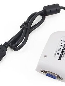 ตัวแปลงสัญญาณ 2.0 USB TO VGA HQ ; C/N / FY-1650 / PC010