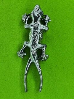 ของนำโชค จิ้งจกสองหาง สีเงิน จิ้งจก จิ้งจกสองหาง จิ้งจก2หาง